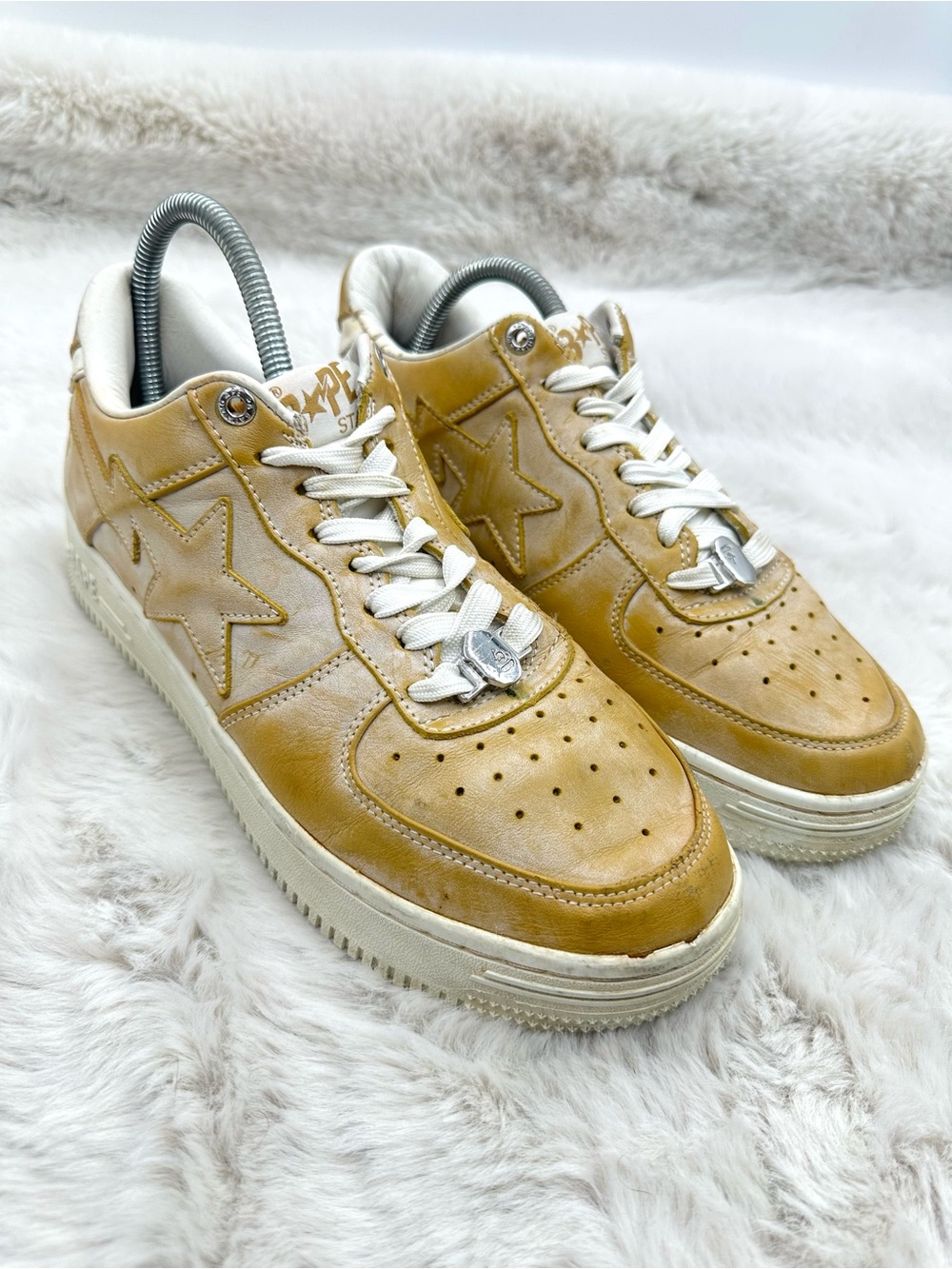 BAPE Sta Wear Away Paint Sneakers Men’s US 8.5‎ A Bathing Ape Streetwear